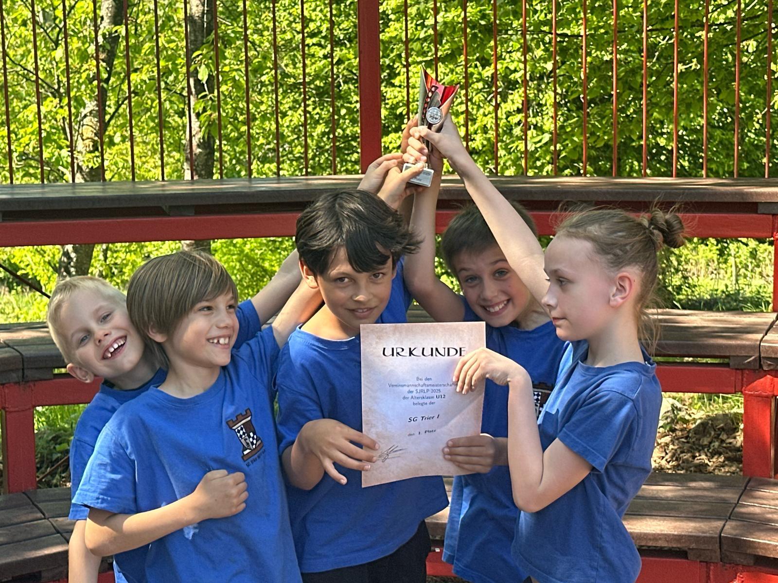 Rheinland-Pfalz-Meister! SG Trier mit der besten U12 Mannschaft